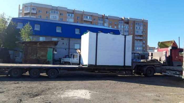 Доставка негабаритного груза по России.